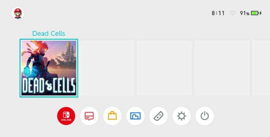 安装完成后Switch桌面出现新的游戏图标