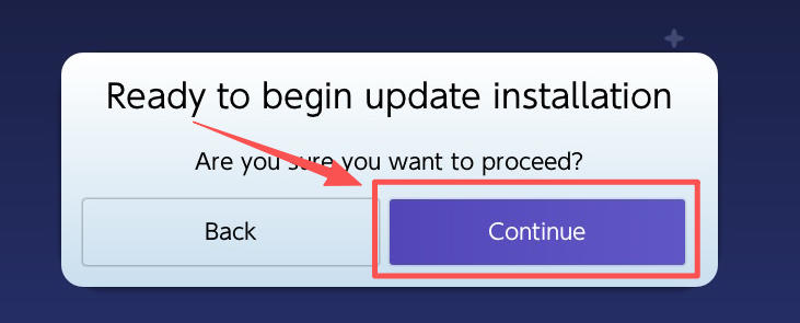Daybreak安装前最终确认页面